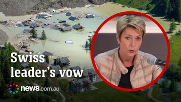 Swiss president vows aid after glacier destroys village