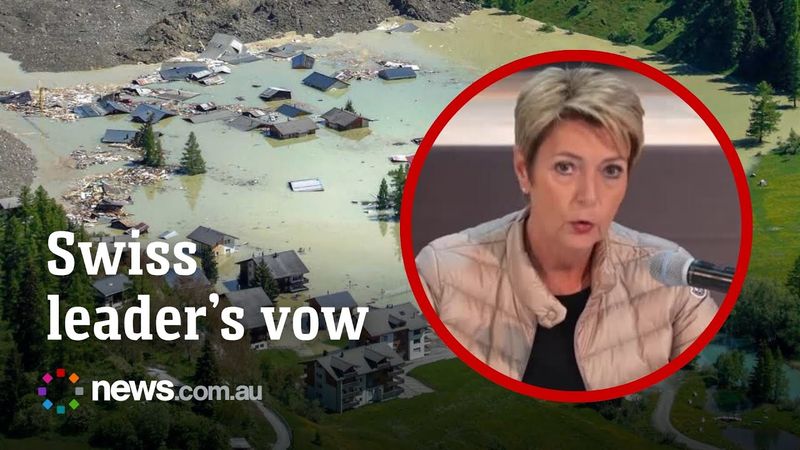 Swiss president vows aid after glacier destroys village