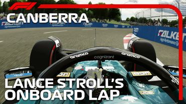 F1 2023 Canberra Street Circuit | Lance Stroll Onboard | Assetto Corsa