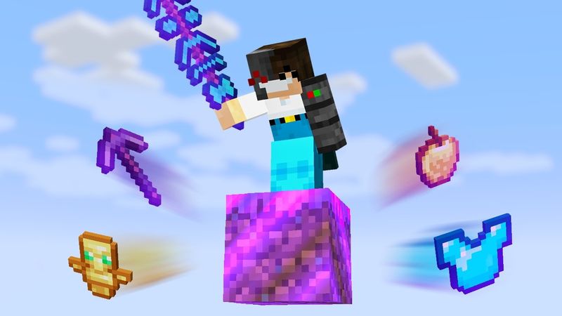 Minecraft, But It's On 1 OP Block...