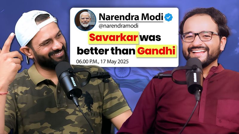 Gandhi Vs Savarkar - Who is the real icon of India? Ft Apratim Tripathi