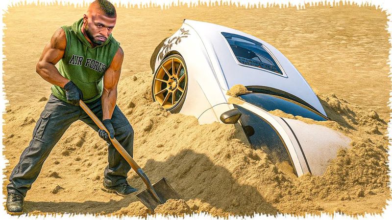 Джонни мустангты әрең дегенде тапты 🫠 (GTA V)