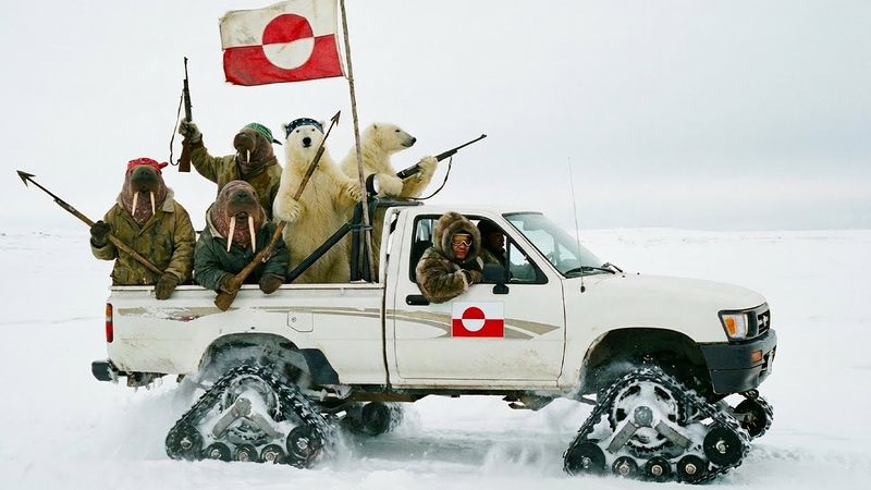 Greenland Defense Front - The Hungry Giant (Official Music Video)