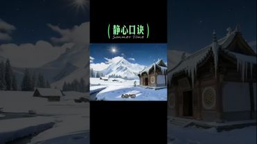 《老祖宗的智慧》静心口诀！需要静静的时候就念念！#静心看世界 #静心养性 #老祖宗的智慧 #修心修行 #国学文化 #道家文化 #祝由術 #民间传说 #传承文化 #玄學