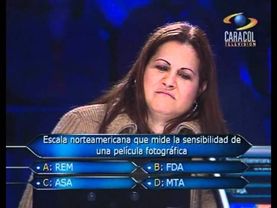Quien quiere ser millonario 2008 Liliana