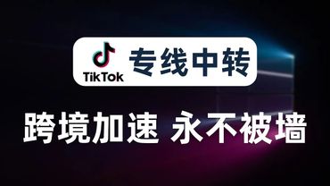【专线中转】任何节点秒变专线，复活被墙节点且永不被墙，跨境电商、运营tiktok、游戏加速、远程桌面RDP、IP养号，统统可以加速，晚高峰4k秒开，使用流量转发中转服务拉直路由，让你的垃圾节点重焕新生