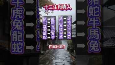 找到你的貴人，就等於找到了好運的捷徑。你屬什麼？留言看看你的貴人是誰！ #人生感悟 #易经 #運勢