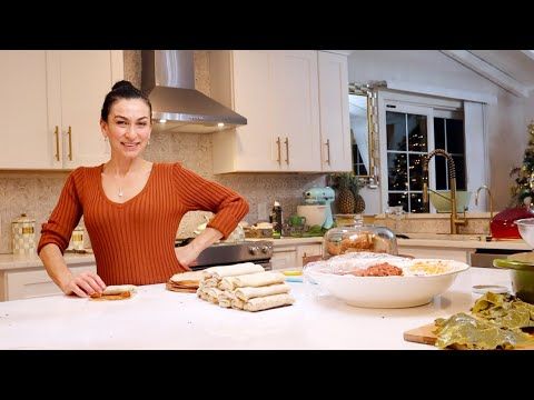 Начинаю Новогодний Марафон Готовки 🎄💃🏻  | Фарш На Толму и Блинчики | Эгине | Семейный Влог