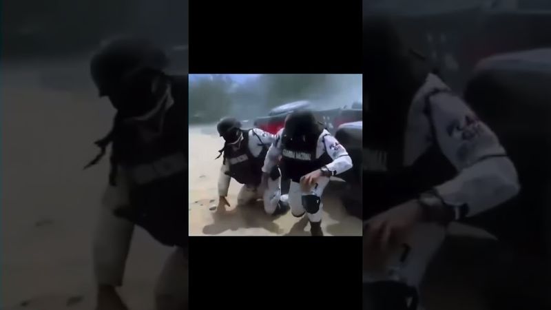 ¿Dónde andarán los de la guardia nacional? #viralvideo #reels #comedia #memes