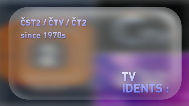 ČST2 / ČTV / ČT2 – idents history