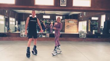 Jay and Becky One hour Kangoo Dance & Abs.