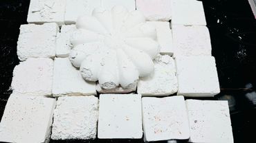 Soft Dusty Gym Chalk Block Crushing || Crispy Powdery Chalk Crush