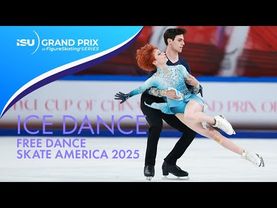 Ice Dance Free Dance | Saatva Skate America 2025 | #GPFigure