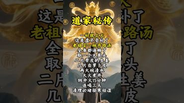 《祝由秘術》如果你一補就上火！你就這樣做！接了！轉發！功德無量#道教文化 #道教 #國學文化 #非遺文化 #老祖宗的智慧 #正能量 #祝由術 #養生