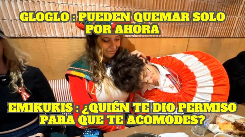 GLOGLO LE DICE AL CHAT QUE PUEDEN QUEMAR Y ELLA LO PARCHA