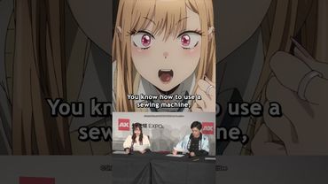 JP voices of Marin and Gojo live dubbed a scene from My Dress-up Darling at Anime Expo! #ax2025