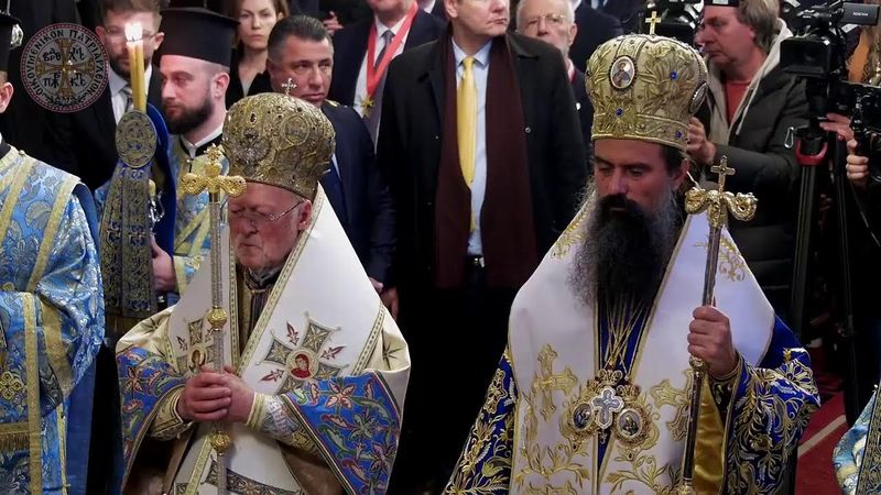 Συλλείτουργο Οικουμενικού Πατριάρχου και Πατριάρχου Βουλγαρίας στο Φανάρι