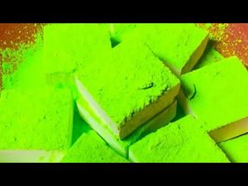 Red Bowl with Lime Pigmented Freshies