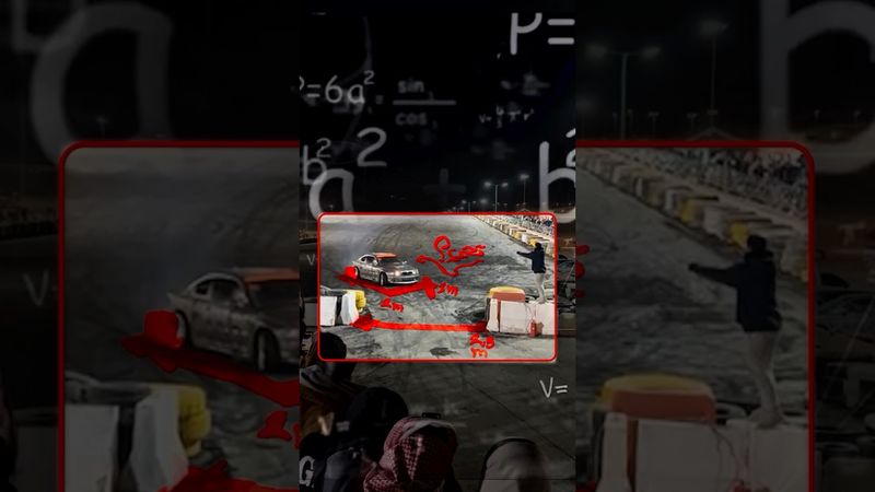 Qual a chance desse drift sair corretamente? Audácia e controle ou só loucura