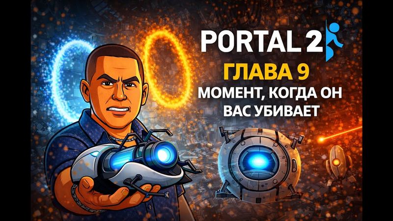 Portal 2 | Финал | «я точно не собирался тебя убивать»… но вот мы здесь