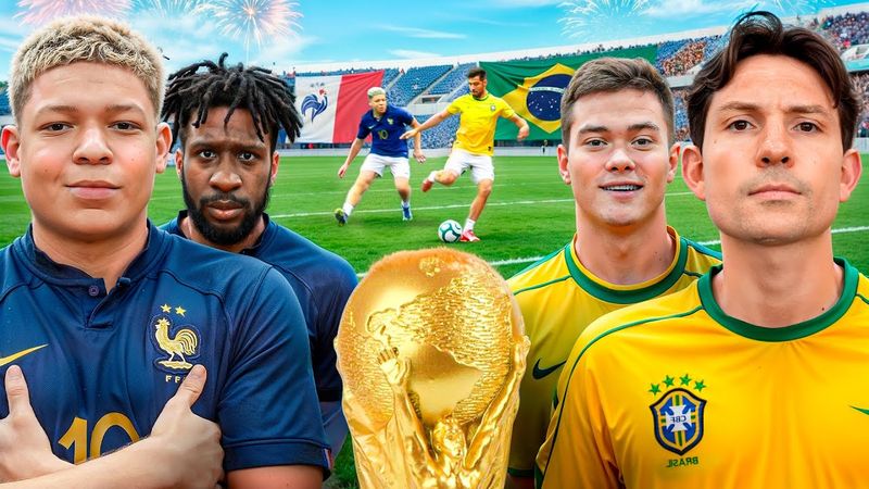ФРАНЦИЯ - БРАЗИЛИЯ! ЧЕМПИОНАТ МИРА на 500.000 РУБЛЕЙ