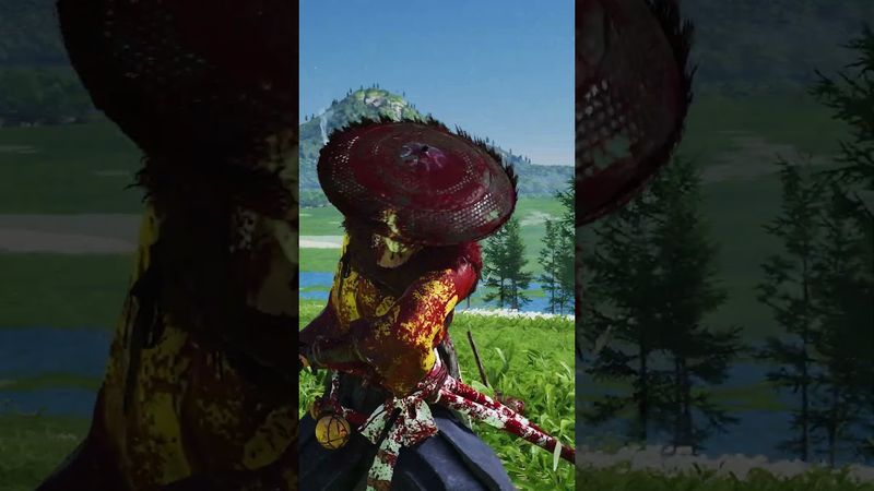 Unleash Atsu’s powerful odachi blade to topple enemies big and small in Ghost of Yōtei