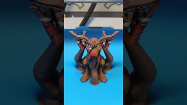 3D Printed Rudolph the Red Nose Reindeer