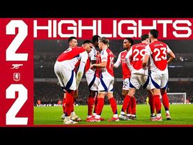 HIGHLIGHTS | Arsenal vs Aston Villa (2-2) | Martinelli, Havertz | Premier League