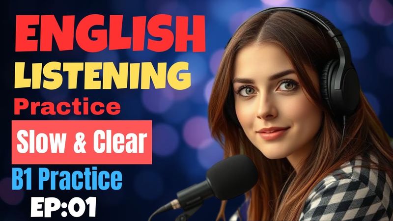 B1 Prática de escuta em inglês ｜ Fale inglês fluentemente ｜ Aprenda a falar inglês com facilidade...