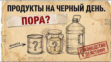 Запасы продуктов на случай чрезвычайной ситуации