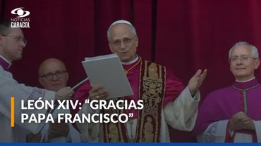 León XIV, nuevo papa, habló en español en su primer discurso: “Estamos todos en las manos de Dios”