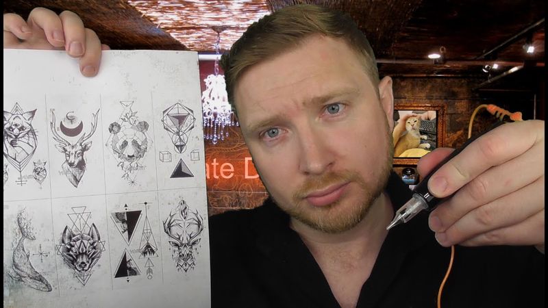ASMR - Tatuador Roleplay (Consultoria e Ilustração)