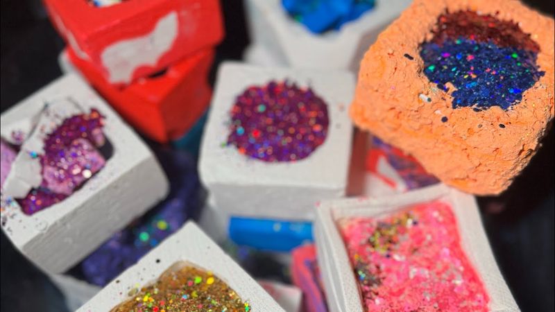 Day 10 of #18DaysOfLoveASMR mass bombs with @Chalkbustersasmr 