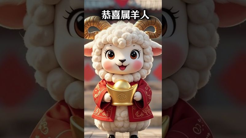 【刷到就是緣分！屬羊人從今天開始橫財正財一起來！】接了，轉發，好運來！#生肖 #財運 #運勢 #屬相 #風水 #命理