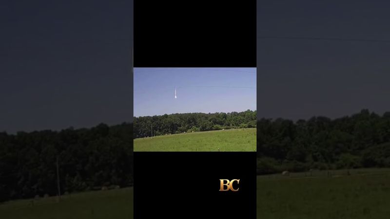 Fireball streaks across Atlanta sky, rattles homes