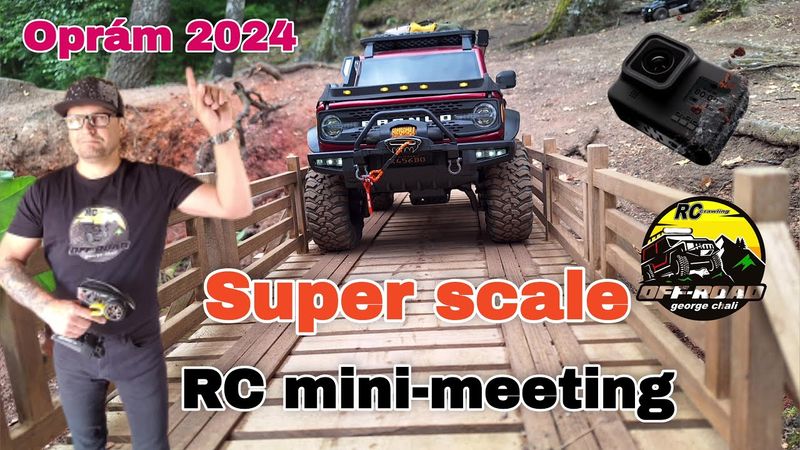 RC mini model meeting and my HB R1001 Bronco at Oprám 2024