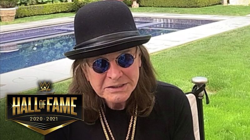 Ozzy Osbourne rides the “Crazy Train” into the Class of 2021: WWE Hall of Fame 2021