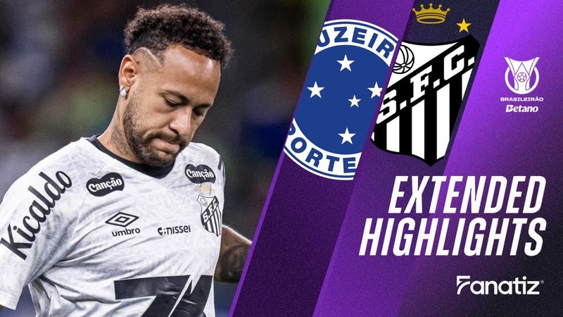 Cruzeiro vs Santos 1-2 | Game Highlights | #Brasileirao2025