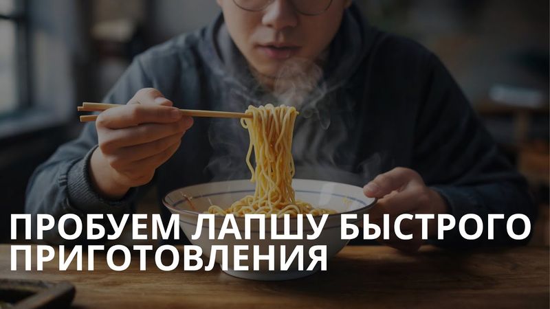 Азиатская лапша быстрого приготовления — вкусно или нет?