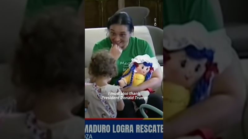 Toddler separated from parents in US deportation case returned to Venezuela | AFP #shorts