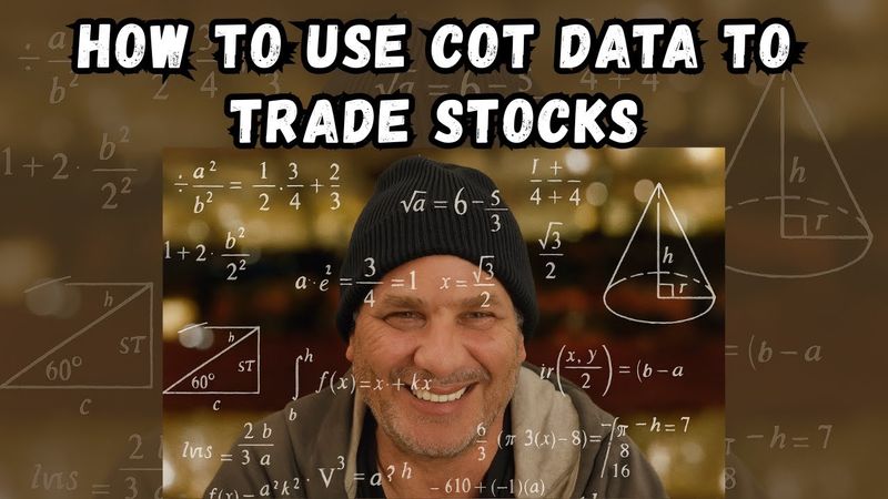 كيفية استخدام بيانات COT لتداول الأسهم وصناديق الاستثمار المتداولة!