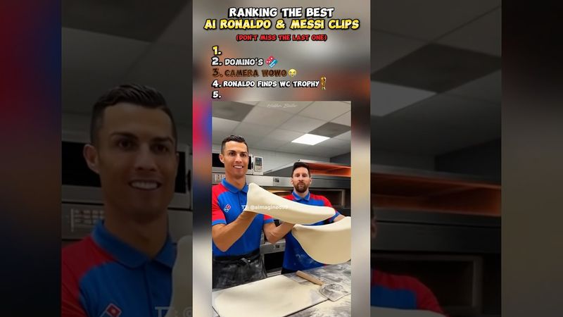 PERINGKAT KLIP TERBAIK AI RONALDO & MESSI
