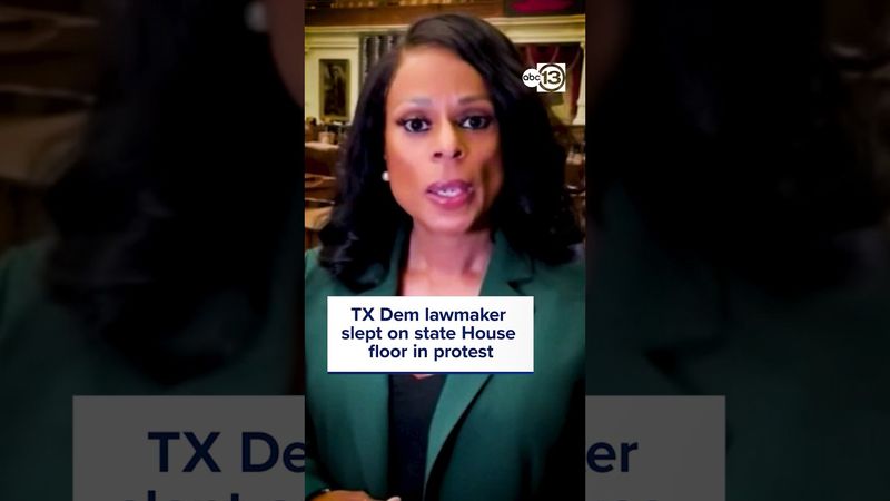 TX Dem lawmaker slept on state House floor in protest