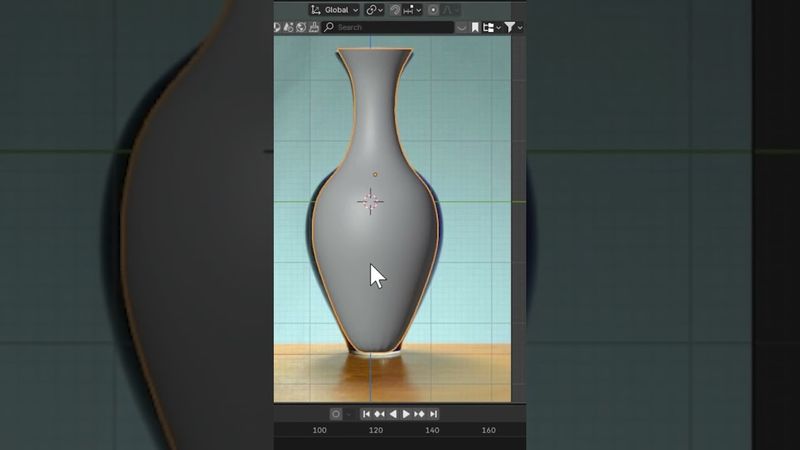 Easy Vase Modeling Tutorial in Blender Quick 3D Design for Beginners