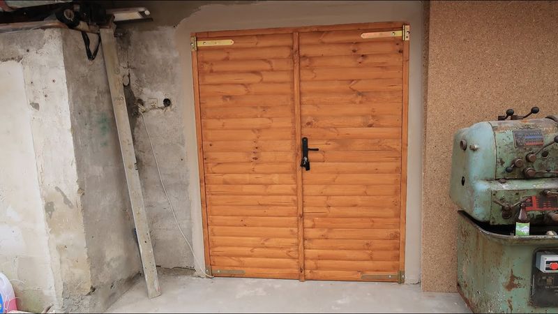 Shed ⇒ Workshop. Part 8 - "The Doors"