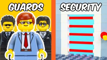 Ich habe einen LEGO-PRÄSIDENTEN beschützt …