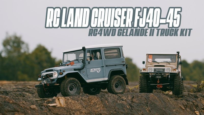 E3S-RC LAND CRUISER FJ40 & FJ45 - RC4WD GELANDE II TRUCK KIT | RC ROCK CRAWLER