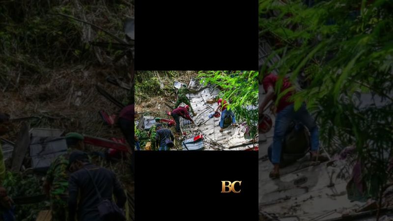 Passenger bus skids off a cliff in Sri Lanka, killing 21 people and injuring 35