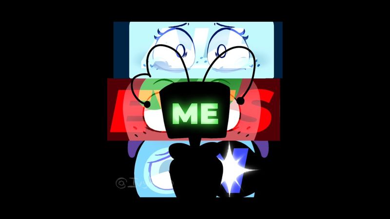 📺Origins of Twisted Vee📺-All eyes on me animation #dandysworld #edit #roblox #animation #vee