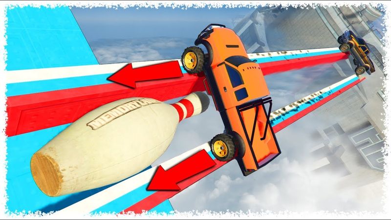 ДЖО СПИН ПОМЕШАЛ МНЕ ОГРОМНОЙ КЕГЛЕЙ НО Я ВСЕ РАВНО ПРОШЕЛ ПОТОМУ ЧТО Я ЛАКЕР В GTA ONLINE